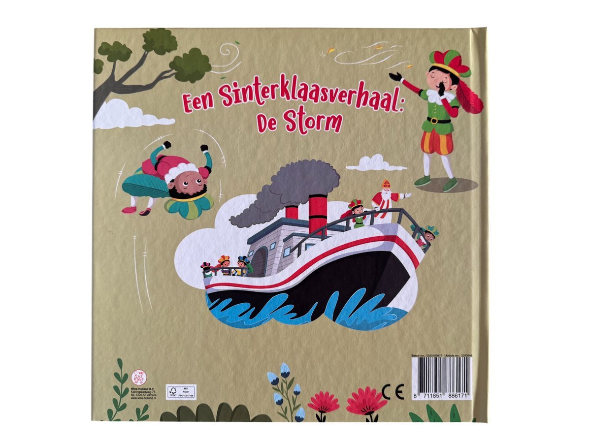 Sinterklaas Voorleesboek "De Storm" - Afbeelding 2