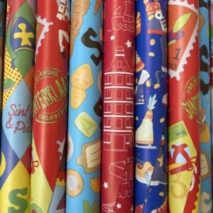 10 Rollen Sinterklaas Inpakpapier