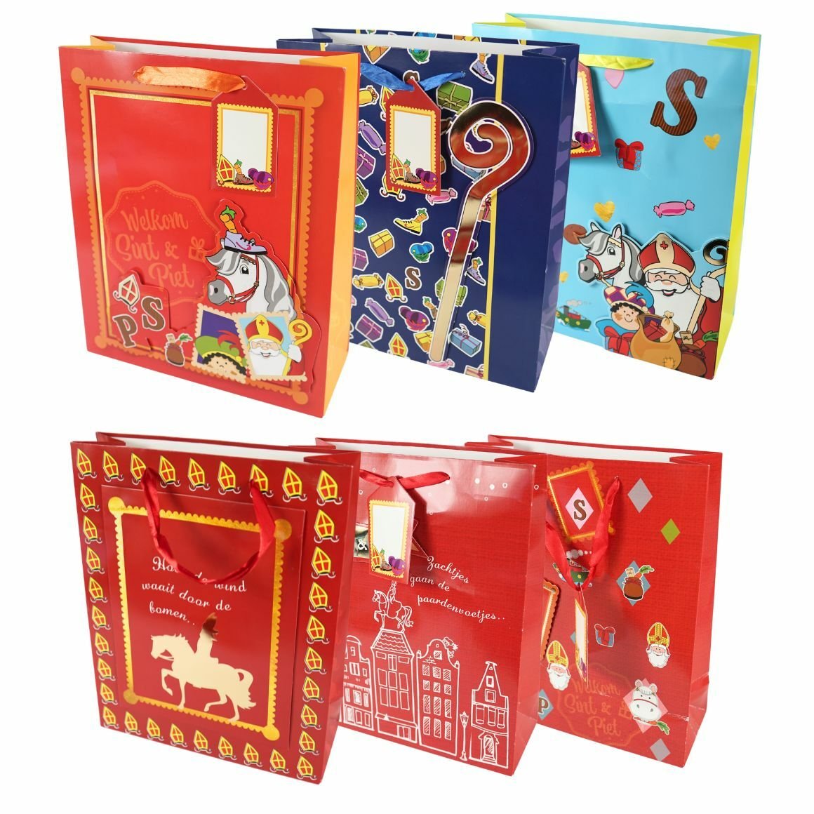 Sinterklaas Cadeautasjes – Set van 6 stuks - Afbeelding 2